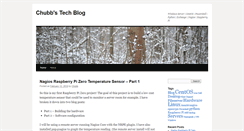 Desktop Screenshot of blog.tchubb.co.uk